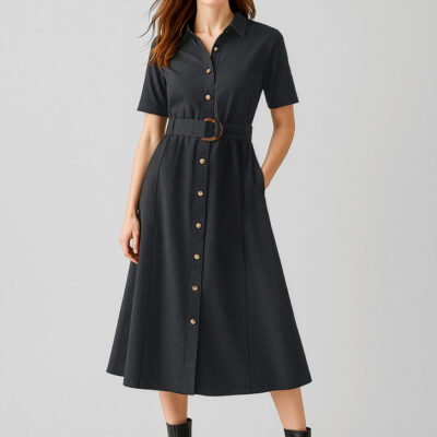 Womens Adele Midi Dress (FBIZRO571LS)