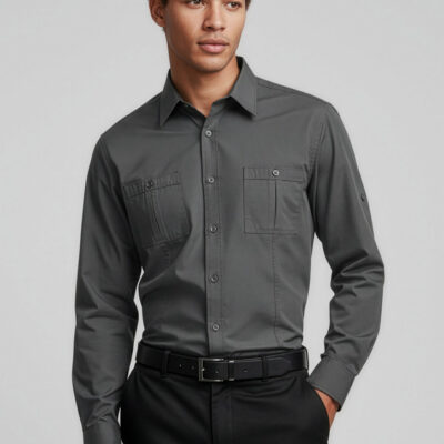 Mens Bondi Long Sleeve Shirt (FBIZS306ML)