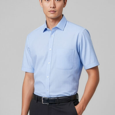 Mens Euro Short Sleeve Shirt (FBIZS812MS)