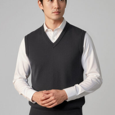 Mens Woolmix Knit Vest (FBIZWV6007)