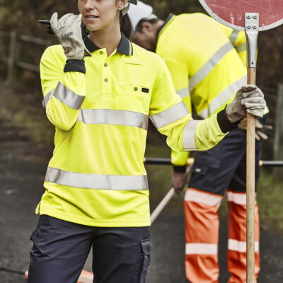 Unisex Hi Vis Bio Motion Taped Polo (FBIZZH380)
