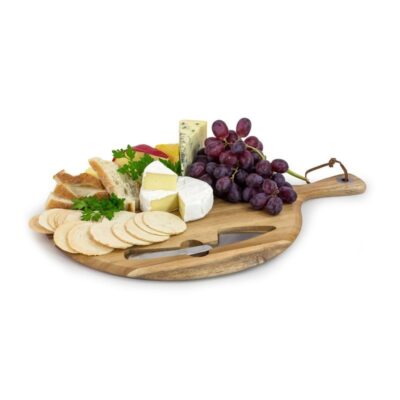 Brie Cheese Board And Knife Set (MAXUMMAXCA2032)