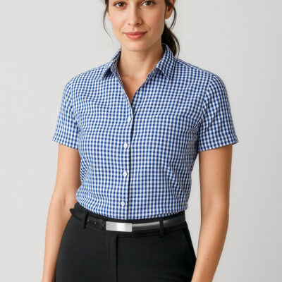 Womens Springfield Short Sleeve Shirt (FBIZ43412)