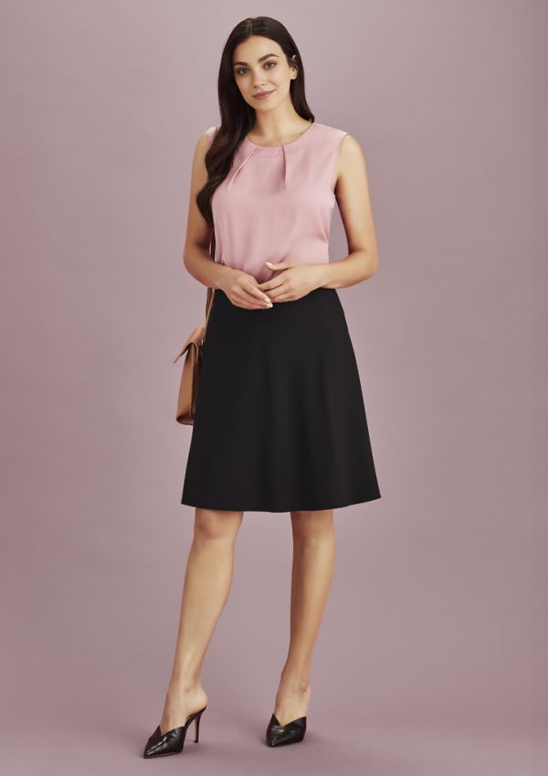 Womens Siena Bandless Flared Skirt (FBIZ20718)
