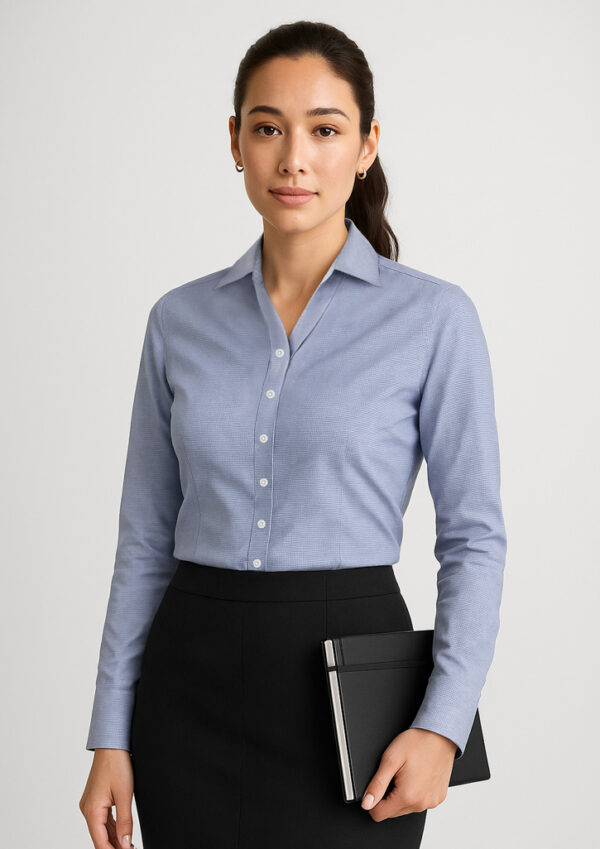 Womens Hudson Long Sleeve Shirt (FBIZ40310)