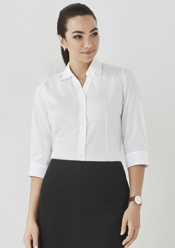 Womens Hudson 3/4 Sleeve Shirt (FBIZ40311)