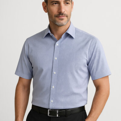 Mens Hudson Short Sleeve Shirt (FBIZ40322)