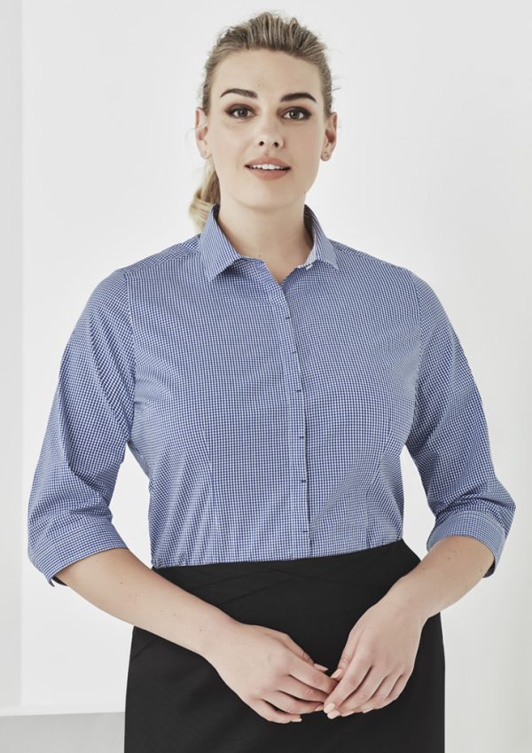 Womens Newport 3/4 Sleeve Shirt (FBIZ42511)