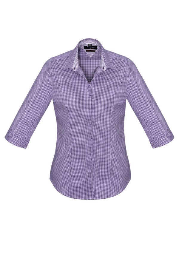 Womens Newport 3/4 Sleeve Shirt (FBIZ42511)