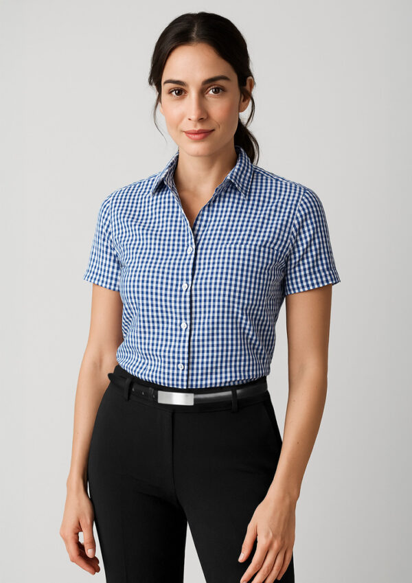 Womens Springfield Short Sleeve Shirt (FBIZ43412)