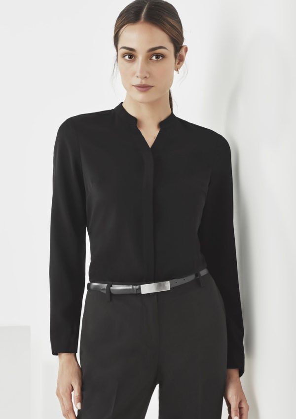 Womens Juliette Long Sleeve Blouse (FBIZ44210)