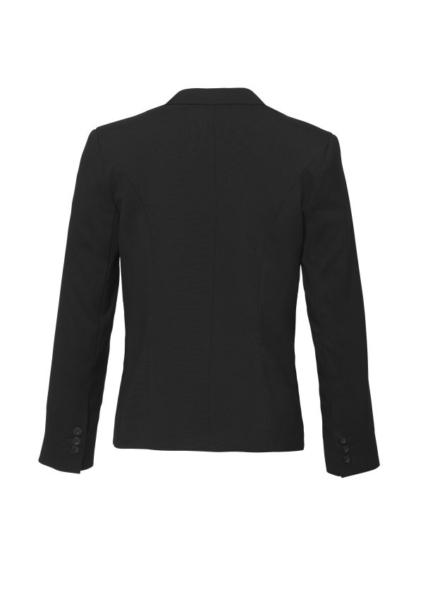 Womens Cool Stretch Short Jacket with Reverse Lapel (FBIZ60113)