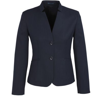 Womens Cool Stretch Short Jacket with Reverse Lapel (FBIZ60113)