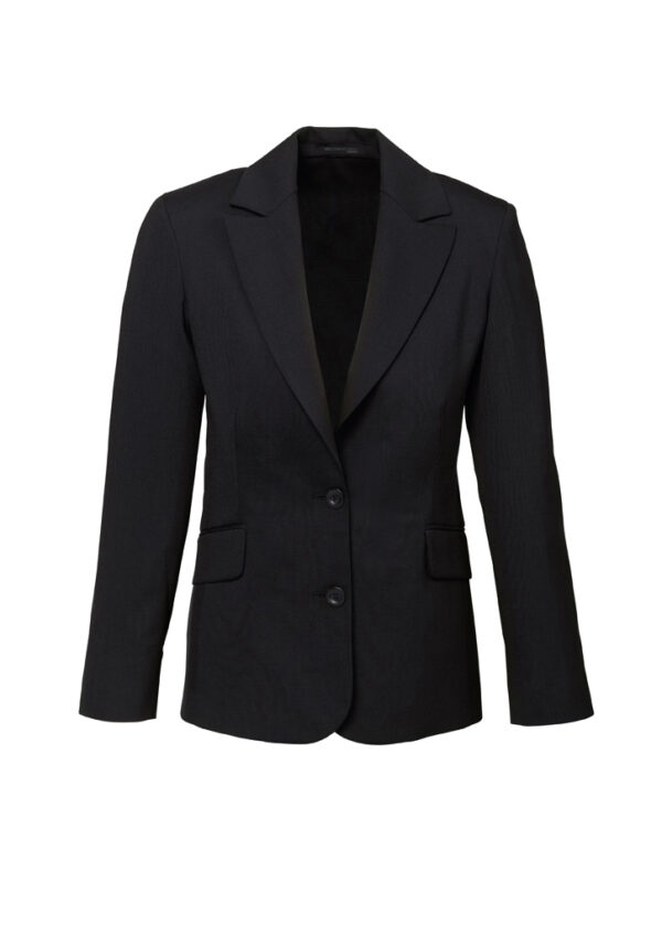 Womens Comfort Wool Stretch Longline Jacket (FBIZ64012)