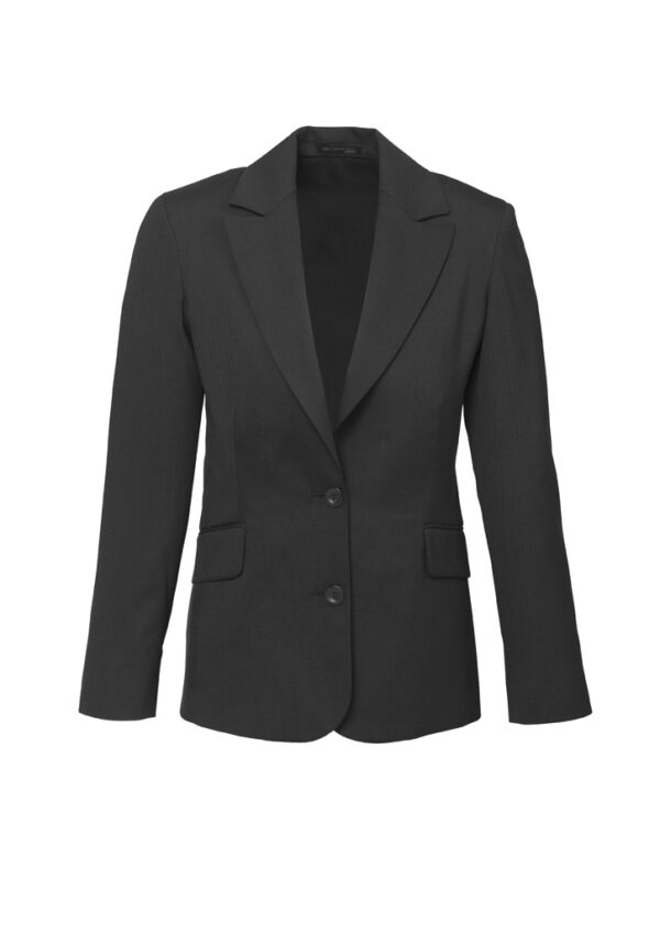 Womens Comfort Wool Stretch Longline Jacket (FBIZ64012)