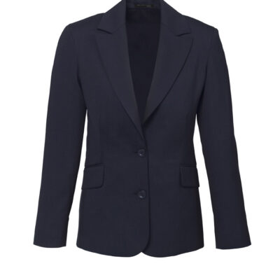 Womens Comfort Wool Stretch Longline Jacket (FBIZ64012)