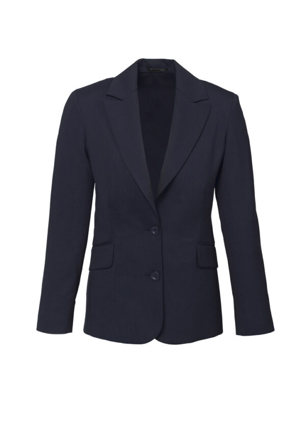 Womens Comfort Wool Stretch Longline Jacket (FBIZ64012)