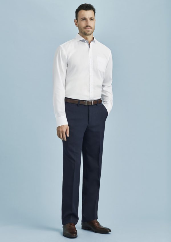 Mens Cool Stretch Flat Front Pant (Stout) (FBIZ70112S)
