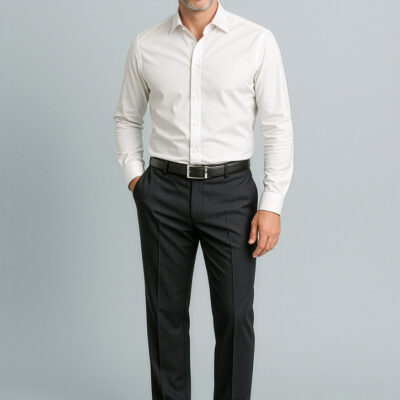 Mens Cool Stretch Adjustable Waist Pant (Regular) (FBIZ70114R)