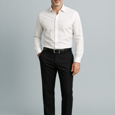 Mens Cool Stretch Adjustable Waist Pant (Regular) (FBIZ70114R)