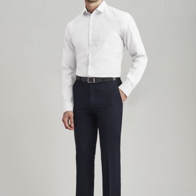 Mens Comfort Wool Stretch Slimline Pant (FBIZ74013)
