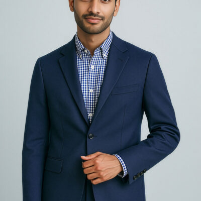 Mens Cool Stretch 2 Button Classic Jacket (FBIZ80111)