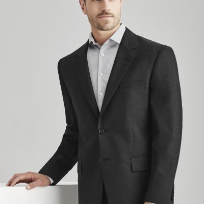 Mens Comfort Wool Stretch 2 Button Classic Jacket (FBIZ84011)
