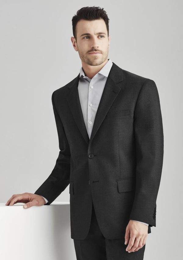 Mens Comfort Wool Stretch 2 Button Classic Jacket (FBIZ84011)