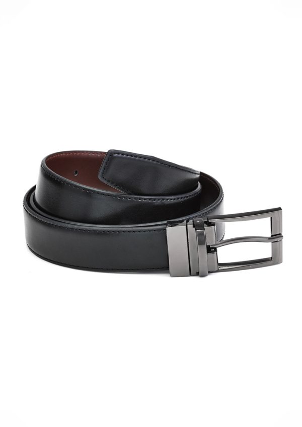 Mens Leather Reversible Belt (FBIZ99300)