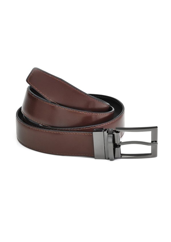 Mens Leather Reversible Belt (FBIZ99300)