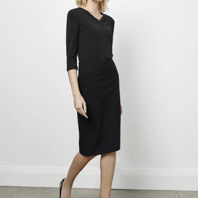 Womens Classic Below Knee Skirt (FBIZBS29323)