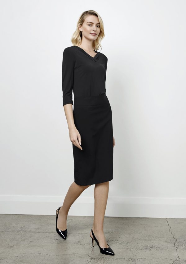 Womens Classic Below Knee Skirt (FBIZBS29323)