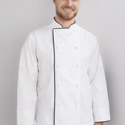 Mens Al Dente Long Sleeve Chef Jacket (FBIZCH230ML)