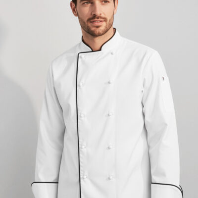 Mens Al Dente Long Sleeve Chef Jacket (FBIZCH230ML)