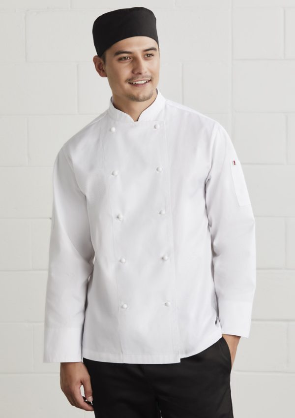 Mens Al Dente Long Sleeve Chef Jacket (FBIZCH230ML)