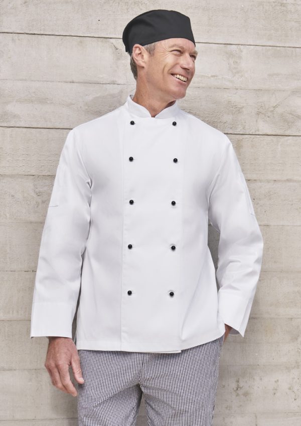 Mens Al Dente Long Sleeve Chef Jacket (FBIZCH230ML)