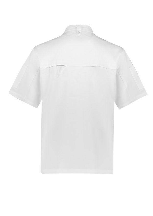 Mens Zest Short Sleeve Chef Jacket (FBIZCH232MS)