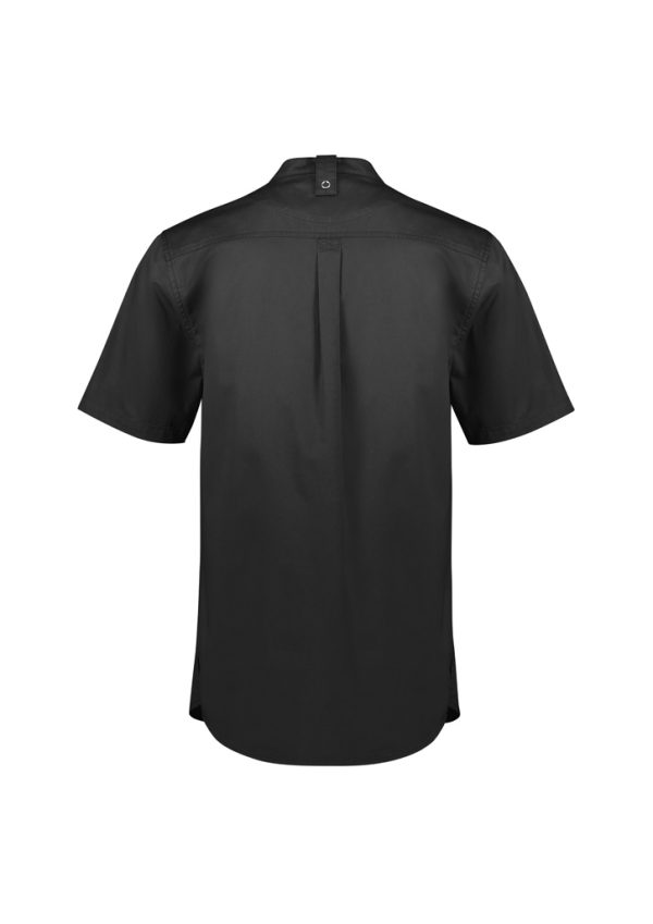 Mens Salsa Short Sleeve Chef Shirt (FBIZCH329MS)