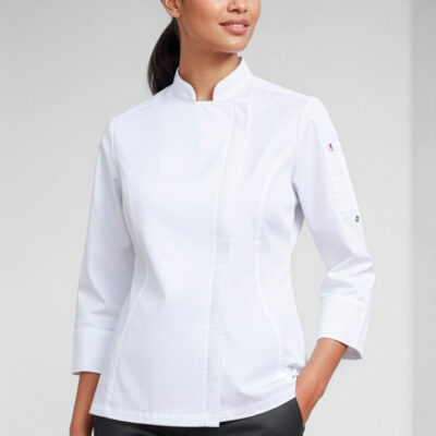 Womens Alfresco Long Sleeve Chef Jacket (FBIZCH330LL)
