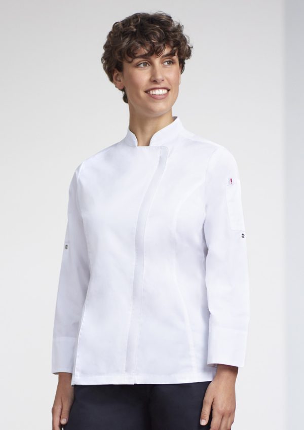 Womens Alfresco Long Sleeve Chef Jacket (FBIZCH330LL)