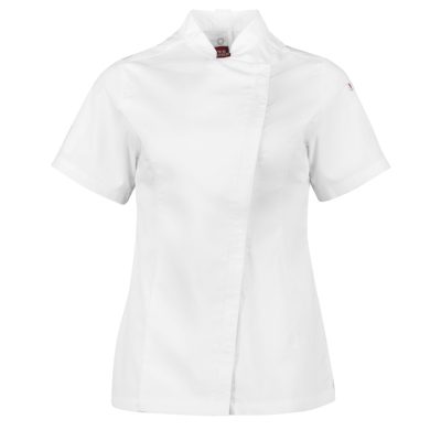 Womens Alfresco Short Sleeve Chef Jacket (FBIZCH330LS)