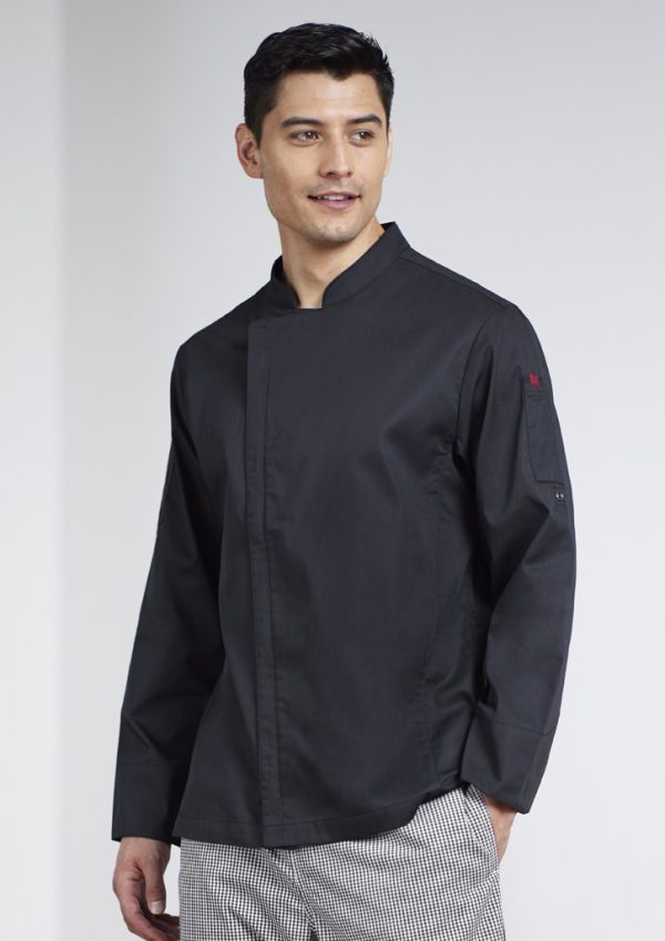 Mens Alfresco Long Sleeve Chef Jacket (FBIZCH330ML)