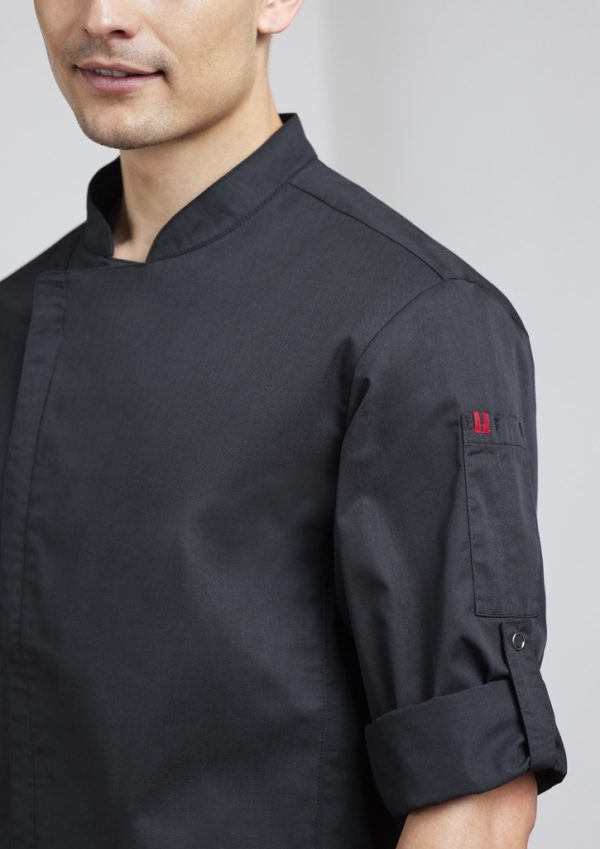 Mens Alfresco Long Sleeve Chef Jacket (FBIZCH330ML)