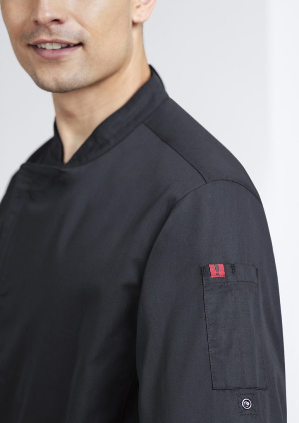 Mens Alfresco Long Sleeve Chef Jacket (FBIZCH330ML)