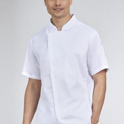 Mens Alfresco Short Sleeve Chef Jacket (FBIZCH330MS)