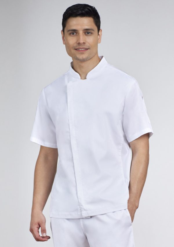 Mens Alfresco Short Sleeve Chef Jacket (FBIZCH330MS)