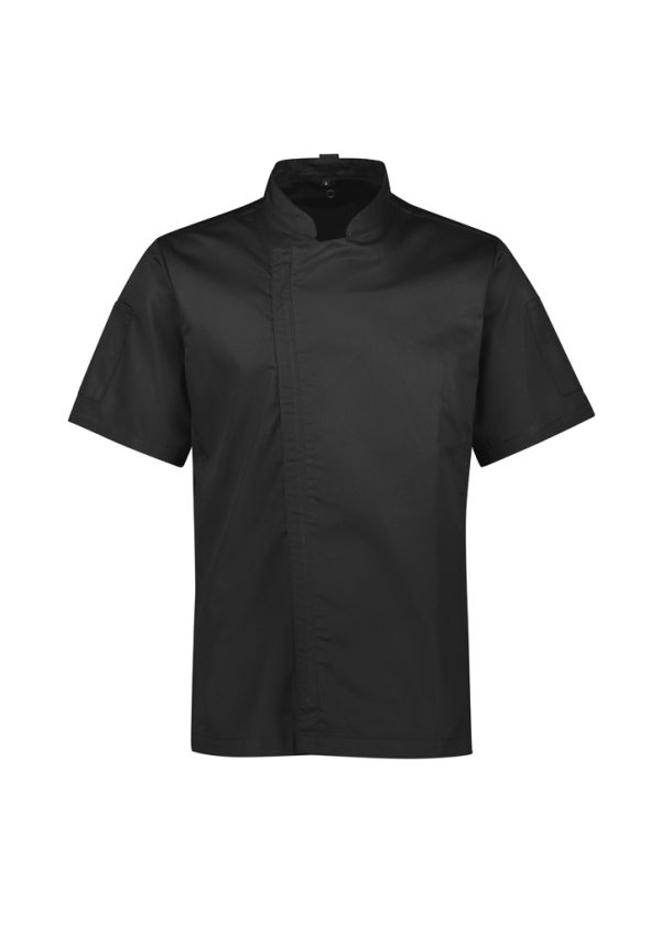 Mens Alfresco Short Sleeve Chef Jacket (FBIZCH330MS)