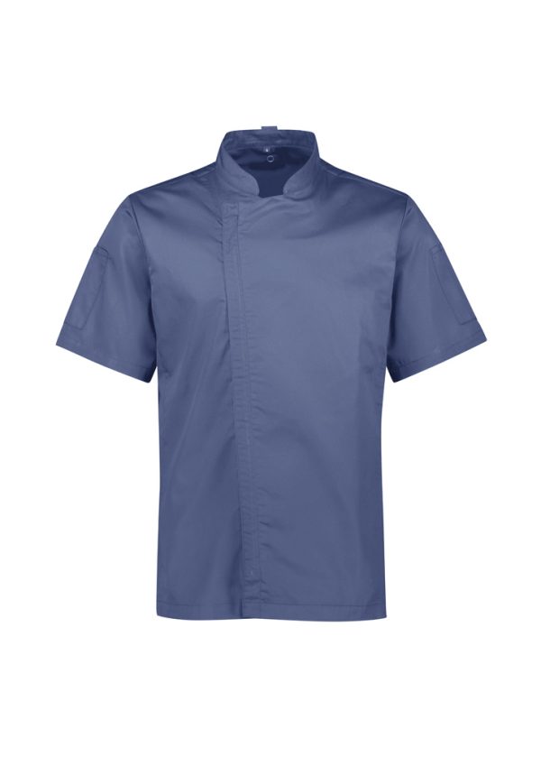 Mens Alfresco Short Sleeve Chef Jacket (FBIZCH330MS)