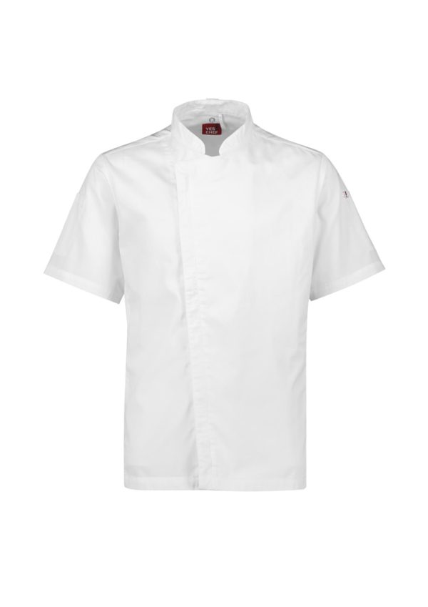 Mens Alfresco Short Sleeve Chef Jacket (FBIZCH330MS)