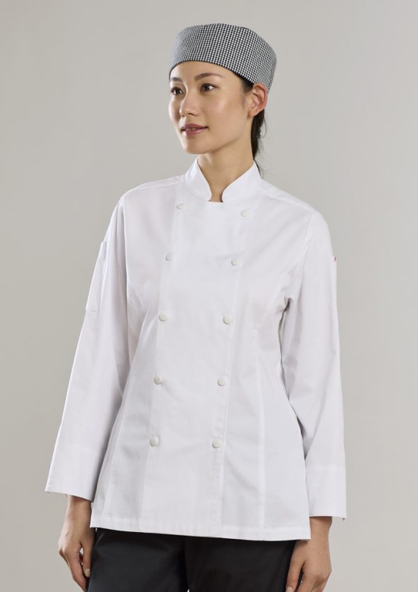 Womens Gusto Long Sleeve Chef Jacket (FBIZCH430LL)